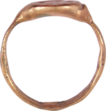 ROMAN FIGURAL RING 2ND-4TH CENTURY AD, SIZE 10 - Picardi Jewelry