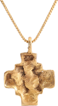 MEDIEVAL EUROPEAN PILGRIM’S CROSS NECKLACE, 7th-10th CENTURY - Picardi Jewelry