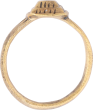 FINE ROMAN PROSTITUTE'S RING, C.100-300 AD, SIZE 5 ¼ - Picardi Jewelry