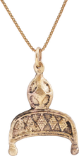 SUPERB VIKING LUNAR PENDANT NECKLACE, 10TH-11TH CENTURY AD - Picardi Jewelry