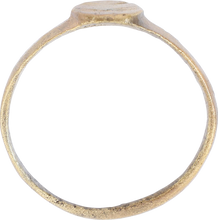 MEDIEVAL ENGLISH RING, 6th-12th CENTURY, SIZE 9 1/2 - Picardi Jewelry