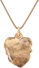 ANCIENT VIKING HEART PENDANT NECKLACE, C.850-1050 AD - Picardi Jewelry