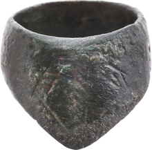 MEDIEVAL ARCHER’S RING, 13TH-15TH CENTURY AD, SIZE 8 1/2 - Picardi Jewelry