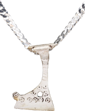 FINE VIKING VOTIVE AXE NECKLACE, C.850-1050 AD - Picardi Jewelry