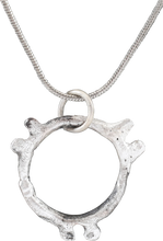 CELTIC PROSPERITY RING NECKLACE, C.300-100 BC - Picardi Jewelry