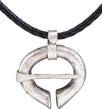 FINE VIKING PROTECTIVE BROOCH C.850-1050 AD - Picardi Jewelry