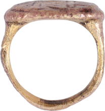 ROMAN RING, 2ND-5TH CENTURY AD, SIZE 3 1/2 - Picardi Jewelry