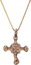 FINE EUROPEAN CONVERT’S CROSS NECKLACE, 9th-10th CENTURY - Picardi Jewelry