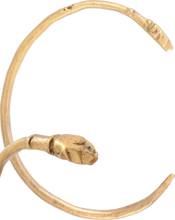 VIKING SERPENT BRACELET, C.800-1000 AD - Picardi Jewelry