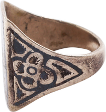 COSSACK WARRIOR'S RING, SIZE 9 1/2 - 10 - Picardi Jewelry