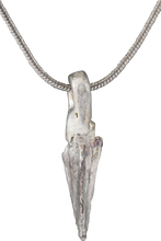 ROMAN ARROWHEAD PENDANT NECKLACE, C.100 BC - Picardi Jewelry