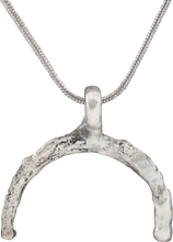 VIKING LUNAR PENDANT NECKLACE, 800-1050 AD - Picardi Jewelry