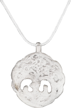 ROMAN SILVER TREE OF LIFE AMULET - Picardi Jewelry