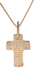 FINE EASTERN EUROPEAN CROSS NECKLACE - Picardi Jewelry
