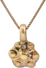 FINE ROMAN/BYZANTINE WHEEL OF FORTUNE NECKLACE, 5th-8th CENTURY AD - Picardi Jewelry