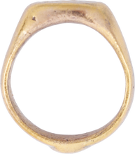 ROMAN/BYZANTINE MAN’S RING C 400-800AD, SIZE 7 - Picardi Jewelry