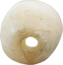 VIKING SHELL BEAD, 800-1050 AD - Picardi Jewelry