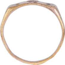 MEDIEVAL EUROPEAN RING, SAXON, C.500-800AD, RING, SIZE 5 ½+ - Picardi Jewelry