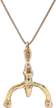 FINE VIKING LUNAR PENDANT NECKLACE C.900-1000 AD - Picardi Jewelry