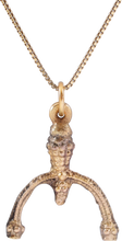 VIKING LUNAR PENDANT NECKLACE, 9th-10th CENTURY - Picardi Jewelry