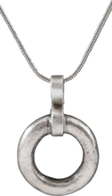 CELTIC PROSPERITY RING NECKLACE, C.400-100 BC - Picardi Jewelry