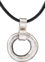 CELTIC PROSPERITY RING NECKLACE, C.400-100 BC - Picardi Jewelry