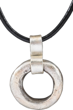 CELTIC PROSPERITY RING NECKLACE, C.400-100 BC - Picardi Jewelry