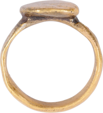 VIKING HEART RING, 11TH CENTURY, SIZE 9 1/4 - Picardi Jewelry