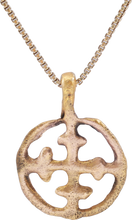 CRUSADER'S CROSS PENDANT NECKLACE, 11TH-13TH CENTURY - Picardi Jewelry