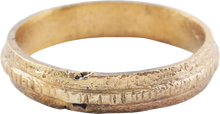 RARE VARIATION VIKING WEDDING RING C.850-1050 AD, SIZE 4 - Picardi Jewelry