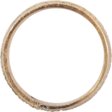 RARE VARIATION VIKING WEDDING RING C.850-1050 AD, SIZE 4 - Picardi Jewelry
