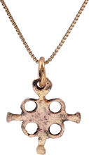 FRENCH QUATRAFOIL PENDANT, C. 1500 - Picardi Jewelry