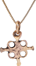 FRENCH QUATRAFOIL PENDANT, C. 1500 - Picardi Jewelry