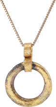 CELTIC PROSPERITY RING NECKLACE, C.400-100 BC - Picardi Jewelry