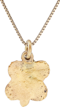 ANCIENT ROMAN QUATREFOIL PENDANT, 1st-2nd CENTURY AD - Picardi Jewelry