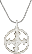 CRUSADER'S CROSS PENDANT NECKLACE, 11TH-13TH CENTURY - Picardi Jewelry