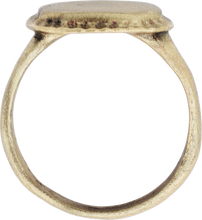 MEDIEVAL EUROPEAN RING 10th-16th CENTURY, SIZE 8 1/2 - Picardi Jewelry