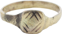 MEDIEVAL EUROPEAN RING, SIZE 7 1/2 - Picardi Jewelry