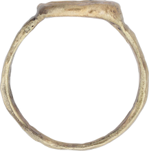 ROMAN SIGNET RING, 1ST-4TH CENTURY AD, SIZE 10 3/4 - Picardi Jewelry