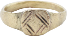 MEDIEVAL EUROPEAN RING, SIZE 3 1/4 - Picardi Jewelry