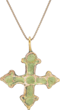 VIKING CHRISTIAN CROSS, 11TH CENTURY AD - Picardi Jewelry