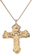 FINE EUROPEAN CHRISTIAN CROSS NECKLACE, 17TH-18TH CENTURY - Picardi Jewelry