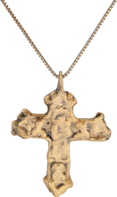 FINE EUROPEAN CHRISTIAN CROSS NECKLACE, 17TH-18TH CENTURY - Picardi Jewelry