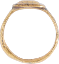 FINE ROMAN PROSTITUTE'S RING, C.100-300 AD, SIZE 4 1/2 - Picardi Jewelry