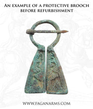 FINE VIKING PROTECTIVE BROOCH, 950-1050 AD - Picardi Jewelry