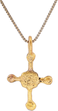 EUROPEAN CONVERT’S CROSS NECKLACE, 9th-10th CENTURY - Picardi Jewelry