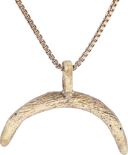 VIKING LUNAR PENDANT NECKLACE, 10TH-11TH CENTURY - Picardi Jewelry