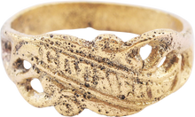 EASTERN EUROPEAN WOMAN’S WEDDING RING, SIZE 7 1/4 - Picardi Jewelry