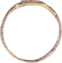 ROMAN EVIL EYE RING, 1ST-3RD CENTURY AD, SIZE 7 3/4 - Picardi Jewelry