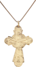 ELEGANT EASTERN EUROPEAN CHRISTIAN CROSS, 17th-18th CENTURY - Picardi Jewelry